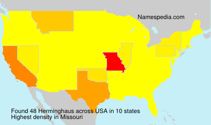 Surname Herminghaus in USA Surname Herminghaus in USA