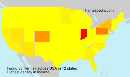 Surname Herniak in USA Surname Herniak in USA