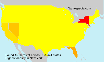 Surname Hernstat in USA Surname Hernstat in USA