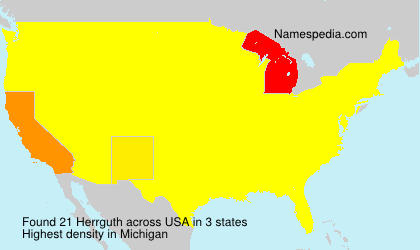 Surname Herrguth in USA Surname Herrguth in USA