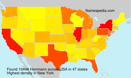 Surname Herrmann in USA Surname Herrmann in USA