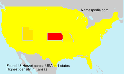 Surname Herzet in USA Surname Herzet in USA