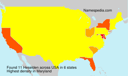 Surname Heselden in USA Surname Heselden in USA