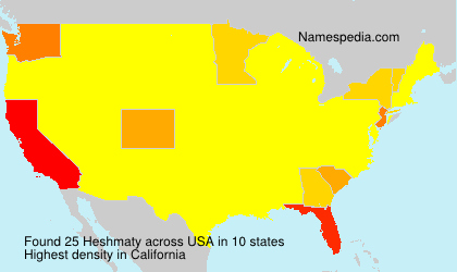 Surname Heshmaty in USA Surname Heshmaty in USA