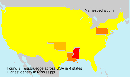 Surname Hessbruegge in USA Surname Hessbruegge in USA