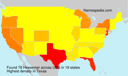 Surname Hessemer in USA Surname Hessemer in USA