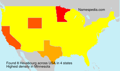 Surname Heusbourg in USA Surname Heusbourg in USA