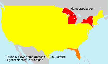 Surname Hewagama in USA Surname Hewagama in USA