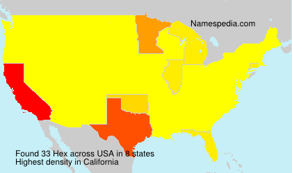 Surname Hex in USA Surname Hex in USA