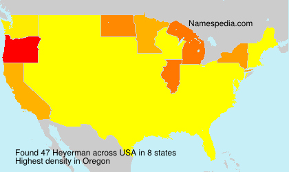Surname Heyerman in USA Surname Heyerman in USA