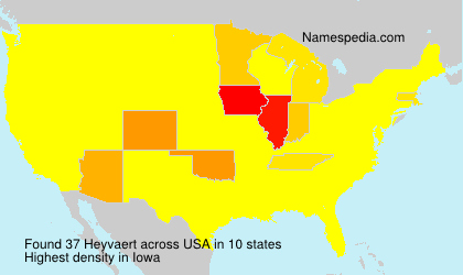 Surname Heyvaert in USA Surname Heyvaert in USA