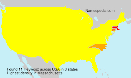 Surname Heywosz in USA Surname Heywosz in USA