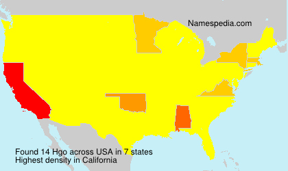 Surname Hgo in USA