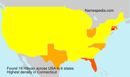 Surname Hibyan in USA Surname Hibyan in USA