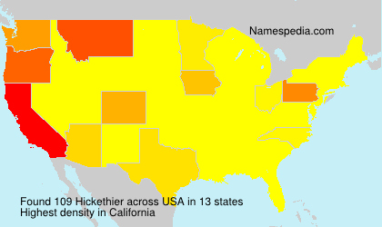 Surname Hickethier in USA Surname Hickethier in USA