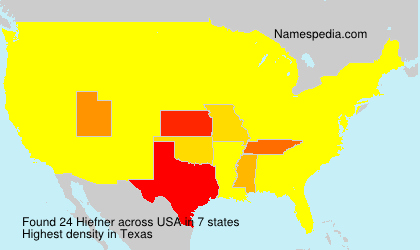 Surname Hiefner in USA Surname Hiefner in USA