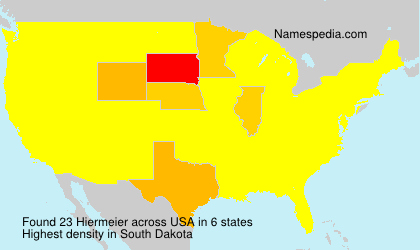 Surname Hiermeier in USA Surname Hiermeier in USA