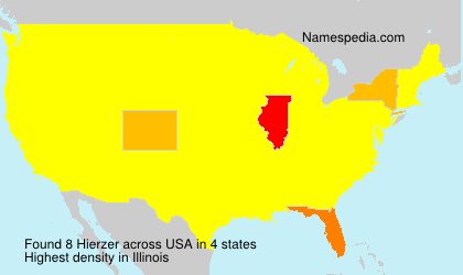 Surname Hierzer in USA Surname Hierzer in USA
