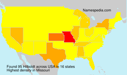 Surname Hilboldt in USA Surname Hilboldt in USA