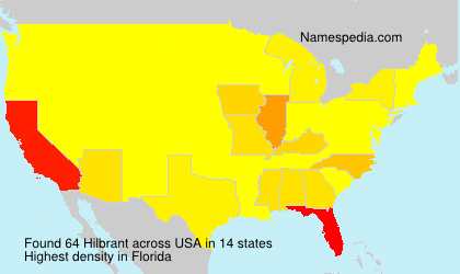 Surname Hilbrant in USA Surname Hilbrant in USA