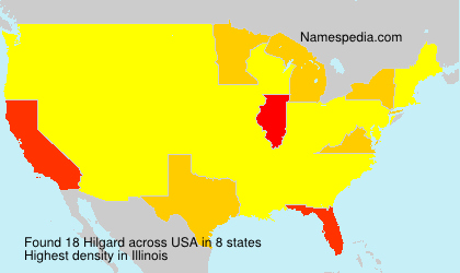 Surname Hilgard in USA Surname Hilgard in USA