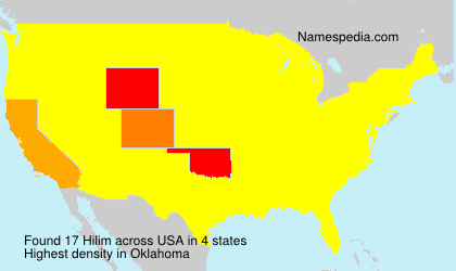 Surname Hilim in USA Surname Hilim in USA