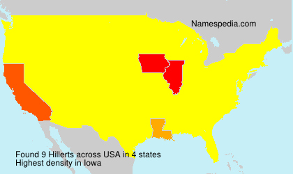 Surname Hillerts in USA Surname Hillerts in USA