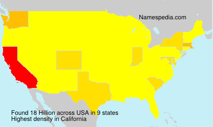 Surname Hillion in USA Surname Hillion in USA