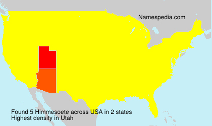 Surname Himmesoete in USA Surname Himmesoete in USA
