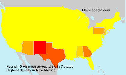 Surname Hindash in USA Surname Hindash in USA