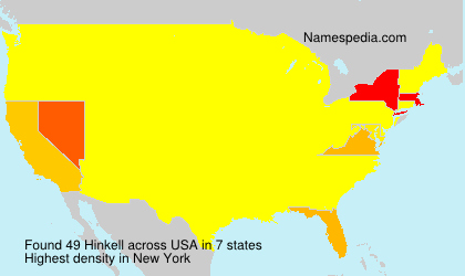 Surname Hinkell in USA Surname Hinkell in USA