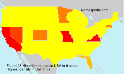 Surname Hinterleitner in USA Surname Hinterleitner in USA