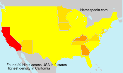 Surname Hints in USA Surname Hints in USA