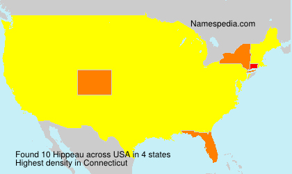 Surname Hippeau in USA Surname Hippeau in USA