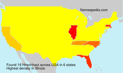 Surname Hirschhaut in USA Surname Hirschhaut in USA