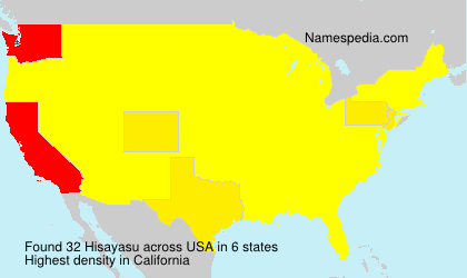 Surname Hisayasu in USA Surname Hisayasu in USA