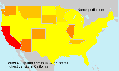 Surname Hjellum in USA Surname Hjellum in USA
