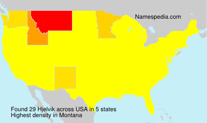 Surname Hjelvik in USA Surname Hjelvik in USA