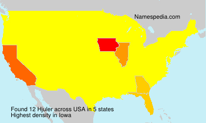 Surname Hjuler in USA Surname Hjuler in USA