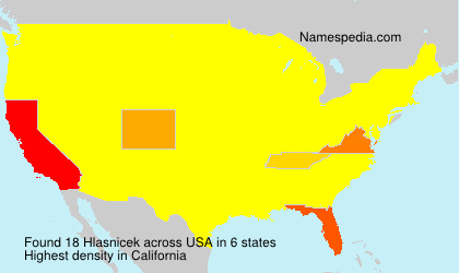 Surname Hlasnicek in USA Surname Hlasnicek in USA