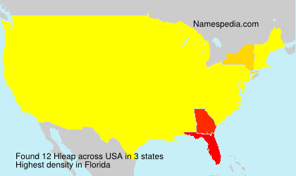Surname Hleap in USA Surname Hleap in USA