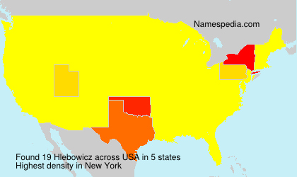 Surname Hlebowicz in USA Surname Hlebowicz in USA