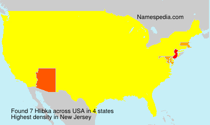 Surname Hlibka in USA Surname Hlibka in USA