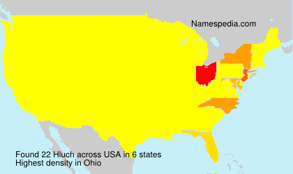 Surname Hluch in USA Surname Hluch in USA