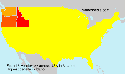 Surname Hmelevsky in USA Surname Hmelevsky in USA