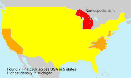 Surname Hnatczuk in USA Surname Hnatczuk in USA
