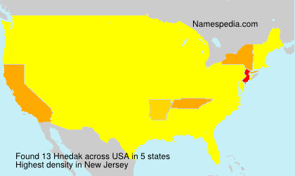 Surname Hnedak in USA Surname Hnedak in USA