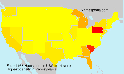 Surname Hoats in USA Surname Hoats in USA
