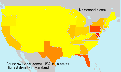 Surname Hobar in USA Surname Hobar in USA