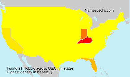 Surname Hobbic in USA Surname Hobbic in USA
